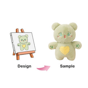 Bán hàng nóng tùy chỉnh đồ chơi sang trọng thiết kế ếch đồ chơi với Thêu Logo nhồi bông quà tặng cho trẻ sơ sinh mềm Thú nhồi bông đồ chơi - Product Image 3