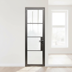 <span class=keywords><strong>Puerta</strong></span> de metal y vidrio Hotian Anhui para <span class=keywords><strong>cocina</strong></span> francesa, <span class=keywords><strong>ventana</strong></span> abatible de hierro forjado <span class=keywords><strong>con</strong></span> rejilla acabada - Product Image 1