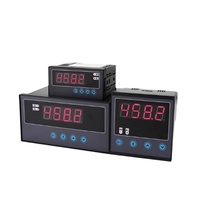 CH6 instrumen Alarm tampilan Digital cerdas, pengukur Level cairan tekanan suhu PT100 Thermocouple Thermoresistor OEM