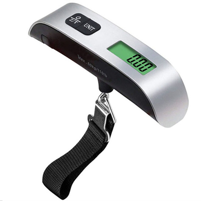 Travel Baggage Weight Digital Luggage Portable Electronic Weighing Scale 50KG