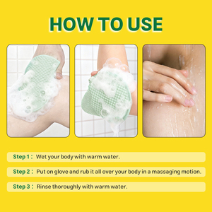 ถุงมือขัดผิวแบบกำหนดเองสำหรับ OEM พร้อม AHA <span class=keywords><strong>BHA</strong></span> และโพสต์ไบโอติก สำหรับการรักษาผิวหนังไก่ ทำความสะอาดรูขุมขนอย่างล้ำลึก ผิวเรียบเนียน - Product Image 5