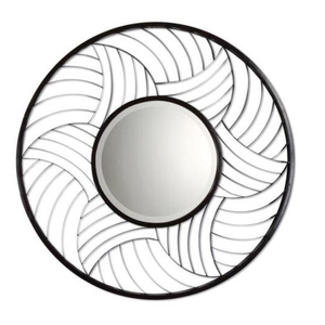 Décoration murale magnétique murale ronde, 1 pièce, art bain de soleil, pour l'intérieur et l'extérieur, art mural, antique et unique, nouveau design - Product Image 1