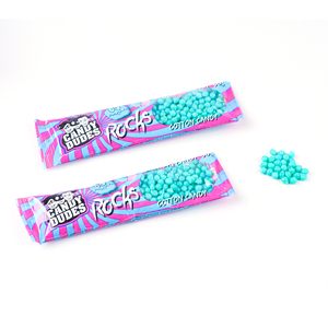 BRC Vegan Halal Blueberry Fruity Bagged New Arrival Kids' Millions Tiny Chewy Candies Factory <strong>Rocks</strong> Shape Natural Chew Candy - Product Image 5