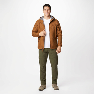 Veste coupe-vent à prix ajustable, anti-rides, de qualité supérieure, légère, pour homme, entièrement personnalisable - Product Image 1