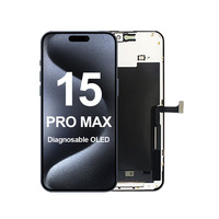 Grosir Smartphone Bekas Berkualitas Tinggi Show 15 Pro Max Unlocked 4G/5G Multi Warna Versi China 6GB RAM Kelas A+ Excellent