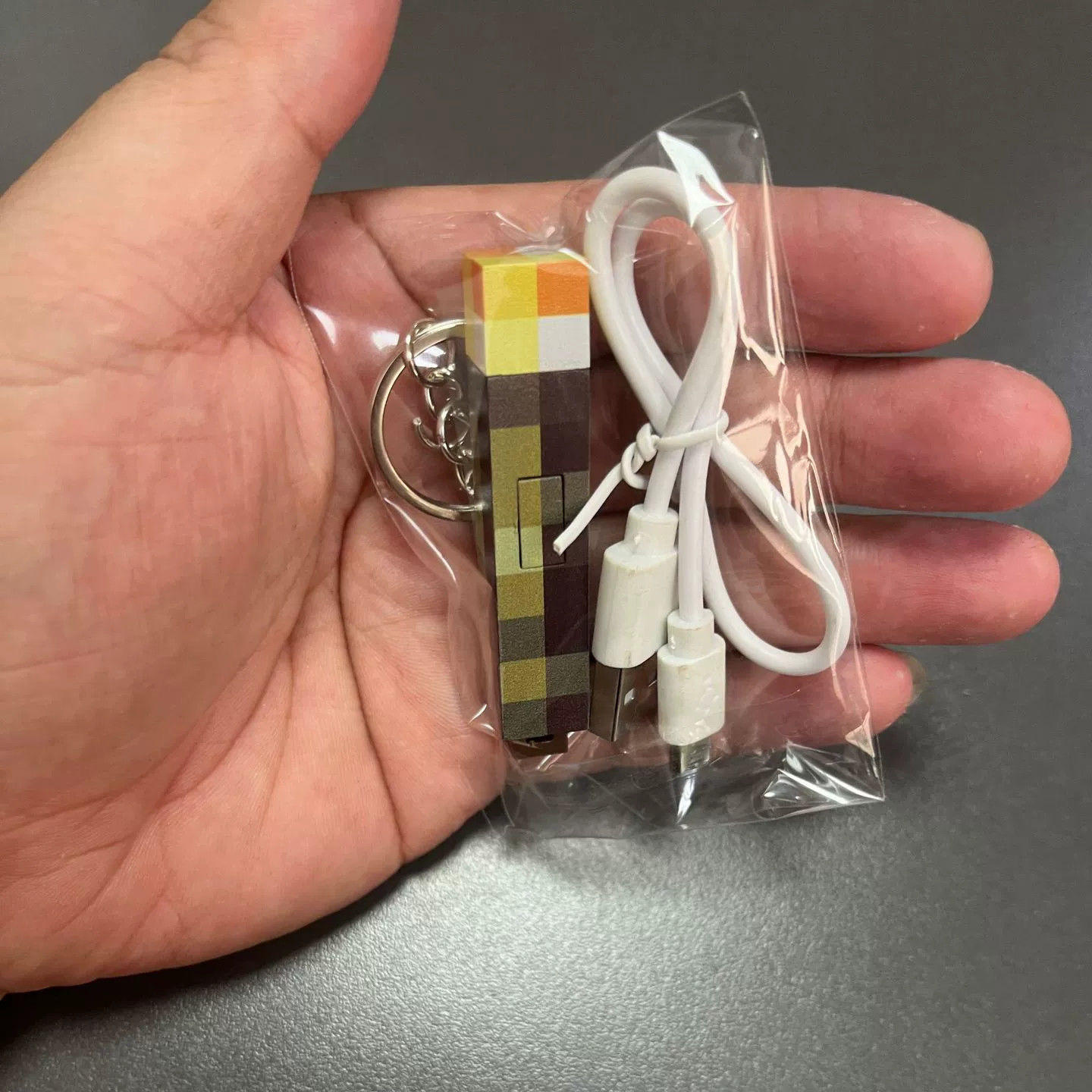 Charging key chain-opp bag