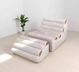 Fauteuil-lit de style décontracté, compressé sous vide, pliable, avec housse amovible et lavable, pour salon, chambre à coucher, meubles de maison - Product Image 5