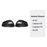 Coque de rétroviseur en fibre de carbone sèche TIYPEOR, procédé autoclavé, remplacement pour LHD M135iX M235iX X1 X2 M35iX, coque de rétroviseur en carbone préimprégné