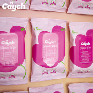 Private Label 99% Eau Pure Nettoyage Hygiène Féminine Biologique Lingettes Vaginales Intimes Pour Femme Lingettes Féminines - Product Image 1