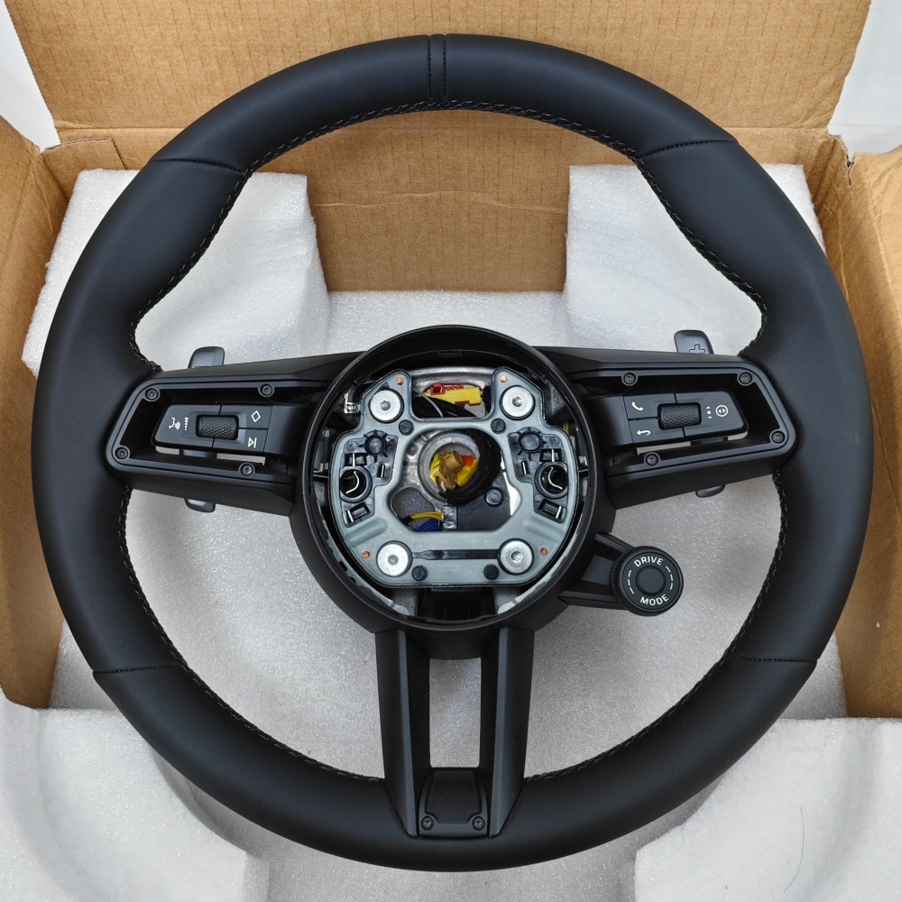 Custom Leather Drive Model Steering Wheel (Porsche Fitment), photo 3