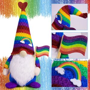 LGBTQ arcobaleno orgoglio nuovo cuore colorato senza volto Gnome Doll dolce santo <span class=keywords><strong>bambini</strong></span> vacanza <span class=keywords><strong>per</strong></span> la vetrina - Product Image 2