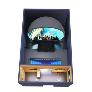 Simulador de silla de movimiento 5D 4K HD VR Cine y videojuegos Teatro Metal al aire libre para parques temáticos educativos - Product Image 2