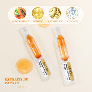 Suero Blanqueador de Piel de Papaya al por Mayor, Ampolla con Ácido Kójico, Eliminador de Manchas Oscuras, Cuidado de la Piel de los Nudillos Oscuros, Suero Facial Blanqueador de Papaya - Product Image 4