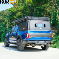 Huntoo - Toldo Ligero Personalizado 4X4 para Camioneta, Carcasa de Aluminio para Cama de Camioneta, Tipo Pop-Up