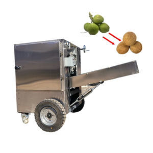 Éplucheur de noix de coco, machine à éplucher les noix de coco avec moteur, haute capacité pour un retrait efficace de la coque de noix de coco - Product Image 1