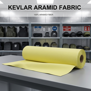 Tela de Aramida Tejida Resistente a Cortes y Retardante de Llama de 100GSM para Ropa de Trabajo y Protección Industrial contra Incendios - Product Image 4