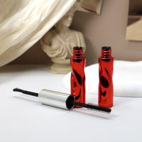 Tube de mascara double embout torsadé Yuecai, vide, forme cintrée, avec applicateur interchangeable, pour gloss à lèvres et gel à sourcils, vente en gros