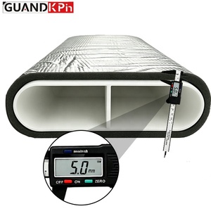 Tuyau plat <span class=keywords><strong>isolé</strong></span> en ABS TC résistant à l'écrasement, direct usine, 130*30mm, isolation en caoutchouc de 5mm pour système à cinq constantes - Product Image 4
