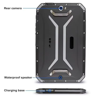 Top 8 pulgadas Durable Android Industrial Tablet IP67 1000 Nits Sunlight Legable Nfc Rfid Reader 1D 2D Escáner de código de barras