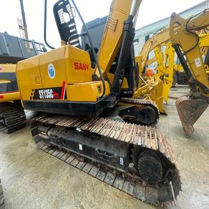 Excavadora Usada Sany sy135C en Buen Estado de Funcionamiento, Máquina de Movimiento de Tierras en Muy Buen Estado - Product Image 4