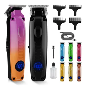 Resuxi WK-605 Cortador de cabelo recarregável sem fio aparador de cabelo elétrico aparadores de barba aparadores de corpo para homens logotipo personalizado 3W USB