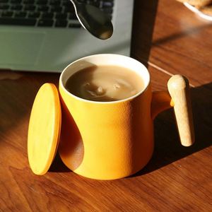 แก้วกาแฟเซรามิกแบบพกพาคุณภาพสูง ขนาด 450 มล. 20 ออนซ์ 30 ออนซ์ พร้อมฝาและหลอดดูด ขายส่ง มีสินค้าในสต็อก เหมาะสำหรับเป็นของขวัญส่วนตัว - Product Image 4