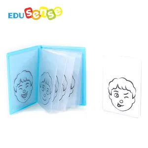 Calm Down Corner Social Emotional Learning Flash Cards Autism Learning Anger Management Toys See My Feelings Mirror Book