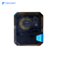 FIBCONET Blue Black 2600mAh Baterai Lithium 300dpi Kepala Cetak Mendukung Koneksi Nirkabel dan Berkabel Printer Label Genggam