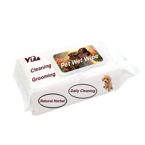 Toallitas Dentales para Mascotas, Toallitas Orgánicas para Dedos de Orejas de Perro y Gato, Limpieza de Ojos, Hipoalergénico, Respetuoso con el Medio Ambiente, Algodón de Bambú Personalizado - Product Image 2