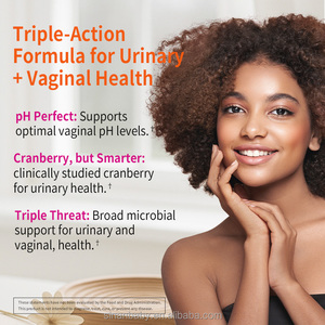 Suplementos de Probióticos en Cápsulas para Mujeres, Contienen Prebióticos <span class=keywords><strong>y</strong></span> Arándanos, Promueven la Salud Intestinal <span class=keywords><strong>y</strong></span> Urinaria en Mujeres - Product Image 2