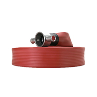 Tuyau d'incendie en caoutchouc nitrile de 38 mm pour système de lutte contre l'incendie, homologué selon la norme BS6391