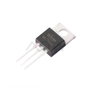 Componentes de Circuitos Electrónicos TO-220 <span class=keywords><strong>MC7805CT</strong></span>(TOKMAS) Reguladores de Voltaje - Reguladores Lineales de Baja Caída (LDO) - Product Image 1