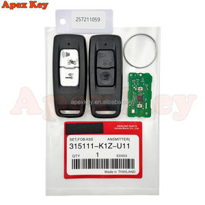 Llave de Repuesto Negra de 2 Botones K1Z/K1B para PCX160 FORZA NSS350 2021-2023, Chip ID47 433.92FSK, Llave Inteligente de Repuesto - Product Image 4