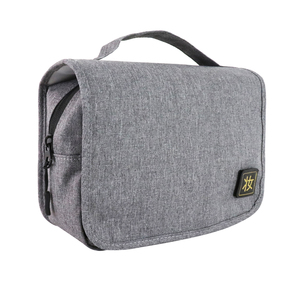 Trousse de Toilette Homme Multifonctionnelle en Polyester Imperméable 2024 avec Fermeture Éclair et Logo Personnalisé, Idéale pour Suspendre au Sac - Product Image 1
