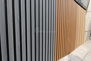 Co-đùn WPC gỗ trang trí ngoài trời chống cháy WPC rãnh lớn tấm Tường - Product Image 4