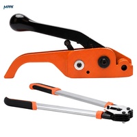 Kit de cerclage manuel, tendeur de sangles PP PET, ensemble d'outils de scellage, 19 mm, 3/4 pouce, machine de cerclage pour palettes et cartons