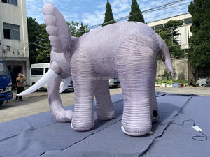 Modèle d'éléphant gonflable, zoo, parc d'attractions, cirque, décoration publicitaire - Product Image 5