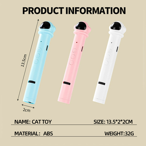 Venta al por mayor carga USB detectar felino tiña gato láser juguete - Product Image 4