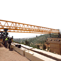 Lanzador de Puentes de Servicio Pesado de 500 Toneladas para Montaje de Vigas de Gran Tonelaje