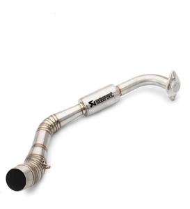 Tubo silenciador de Escape para motocicletas Nuevo acero inoxidable con material de acero Escape para patinete - Product Image 1