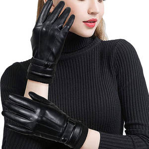 New Design Leather Fashion Gloves Quick Dry Breathable New Style High Demanding <b>Best</b> Wear New Style Leather Fashion Gloves - Product Image 6
