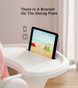 Nouvelle Arrivée 2026 Chaise Haute Bébé Réglable avec Plateau Amovible pour Manger, Allaiter et Jouer à la Maison - Product Image 6