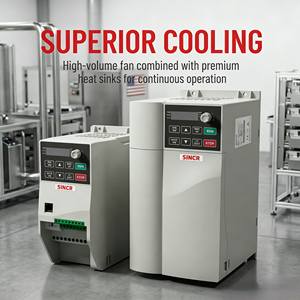 Variateur <span class=keywords><strong>de</strong></span> fréquence <span class=keywords><strong>triphasé</strong></span> 5,5 kW 380 V <span class=keywords><strong>Source</strong></span> Factory pour moteurs et compresseurs <span class=keywords><strong>de</strong></span> 7,5 CV - Product Image 3