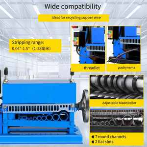 Nouvel équipement automatique informatisé de dénudage, de coupe et de sertissage de fils de cuivre pour la fabrication de câbles - Product Image 6