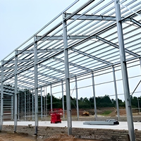 Bâtiment d'élevage avicole préfabriqué en acier à prix abordable
