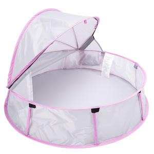 Tienda portátil al aire libre para bebé, malla transpirable, verde, sin humo, mosquitera para bebé, puede doblar la protección UV - Product Image 6