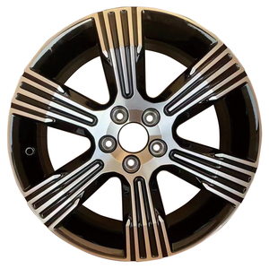 Cerchio in Lega Forgiata Finitura Cromata Argento Razze Diamantate Nuovo 18-20 Pollici 8.0J/9.0J WY-076 Garanzia 3 Anni per S90 <span class=keywords><strong>V90</strong></span> S60 - Product Image 3