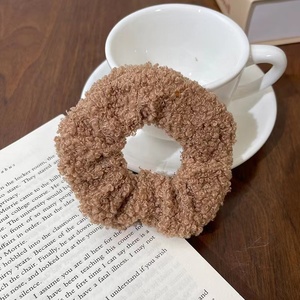 ยางมัดผมสำหรับผู้หญิงขนแกะขนแกะยืดหยุ่นสำหรับผู้หญิง - Product Image 6