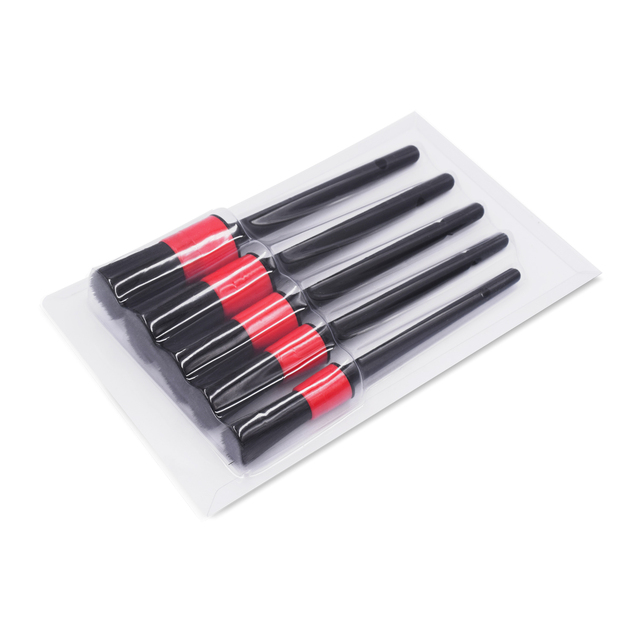 CIC 5Pcs Car Detailing Brush Set Auto Detailing DrillBrushes Buffing Sponge Pads Kit Car Cleaning Tools