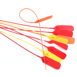 Étiquette plastique personnalisée à déchirure manuelle pour conteneur logistique et vêtements - Product Image 4